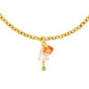 TOMEI Nephrite Bell Charm, Yellow Gold 999