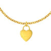 TOMEI Lusso Italia I Love You Pendant, Yellow Gold 916
