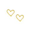 TOMEI Lusso Italia Love Frame Earrings, Yellow Gold 916