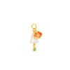 TOMEI Nephrite Bell Charm, Yellow Gold 999