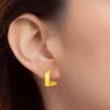TOMEI Lusso Italia Earrings, Yellow Gold 916