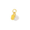 TOMEI Nephrite Healthy & Peace Charm, Yellow Gold 999