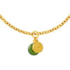TOMEI Nephrite Ji-Zi Charm, Yellow Gold 999