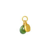 TOMEI Nephrite Ji-Zi Charm, Yellow Gold 999