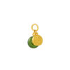 TOMEI Nephrite Ji-Zi Charm, Yellow Gold 999