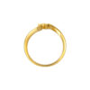 TOMEI Anastasia Wave-Like Ring, Yellow Gold 916