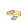 TOMEI Diamond Cut Collection Ring, Yellow Gold 916