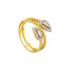 TOMEI Diamond Cut Collection Ring, Yellow Gold 916