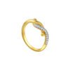 TOMEI Diamond Cut, The Simpulan Series Ring, Yellow Gold 916