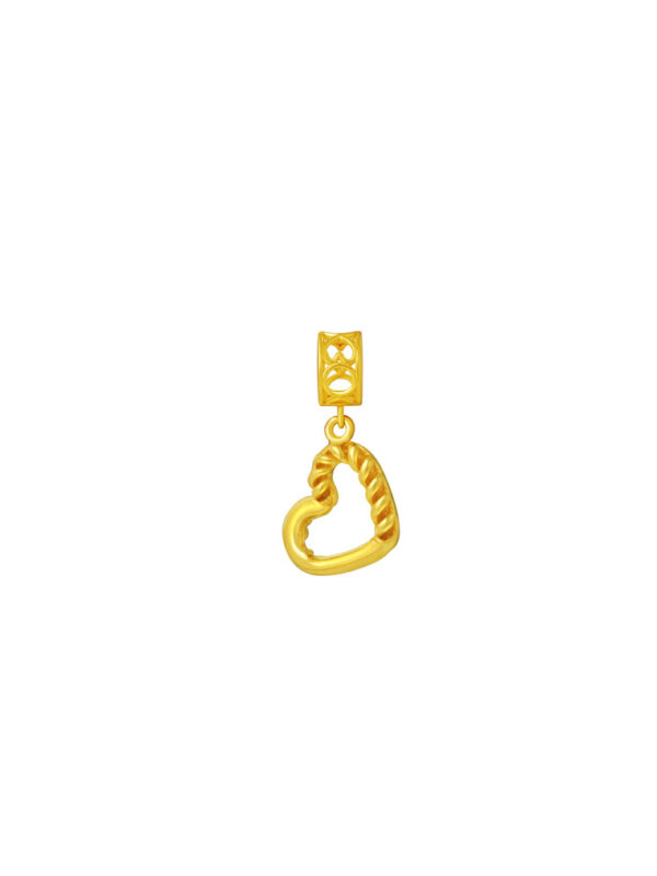 TOMEI Love Charm, Yellow Gold 916