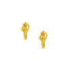TOMEI Lovely Loop Earrings, Yellow Gold 916