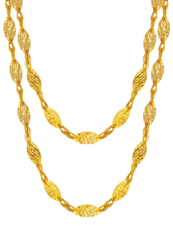 TOMEI Lusso Italia Ayu Collection Necklace, Yellow Gold 916