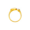 TOMEI Diamond Cut Collection Ring, Yellow Gold 916