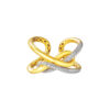 TOMEI Diamond Cut, The Simpulan Series Ring, Yellow Gold 916