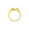 TOMEI Diamond Cut Collection Ring, Yellow Gold 916