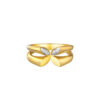 TOMEI Diamond Cut Collection Ring, Yellow Gold 916
