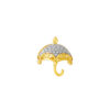 TOMEI Chomel Collection Umbrella Charm, Yellow Gold 916