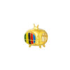 TOMEI Chomel Collection Television Charm, Yellow Gold 916