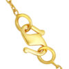 TOMEI Lasered Ball Necklace, Yellow Gold 916