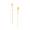 TOMEI Lusso Italia Tassel Earrings, Yellow Gold 916
