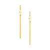 TOMEI Lusso Italia Tassel Earrings, Yellow Gold 916