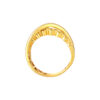 TOMEI Lusso Italia Intercross Ring, Yellow Gold 916