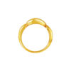 TOMEI Lusso Italia Buckle Concept Ring, Yellow Gold 916
