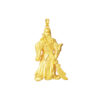 TOMEI Guan Gong/Lord Guan Pendant, Yellow Gold 999