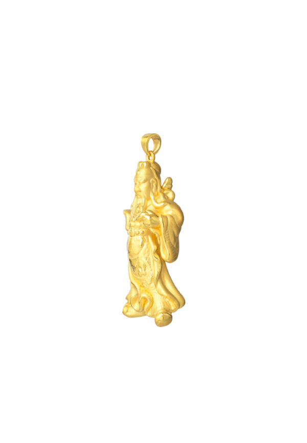 TOMEI Guan Gong/Lord Guan Pendant, Yellow Gold 999