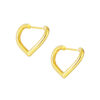 TOMEI Lusso Italia Loop Earrings, Yellow Gold 916