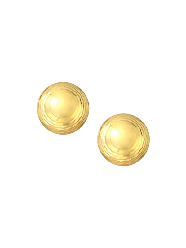 TOMEI Lusso Italia Dazzling Ball Earrings, Yellow Gold 916