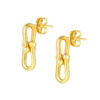 TOMEI Lusso Italia Clip Earrings, Yellow Gold 916