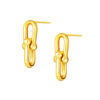 TOMEI Lusso Italia Clip Earrings, Yellow Gold 916