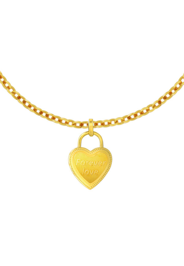 TOMEI Lusso Italia Forever Love Pendant, Yellow Gold 916