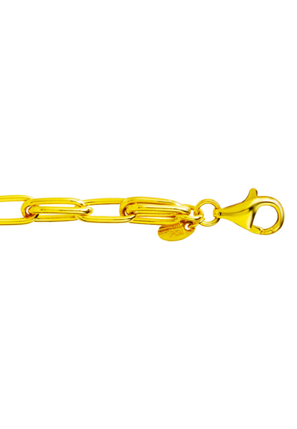 TOMEI Infinity Buckle Bracelet, Yellow Gold 916