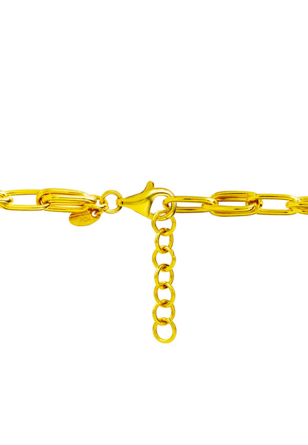 TOMEI Infinity Buckle Bracelet, Yellow Gold 916