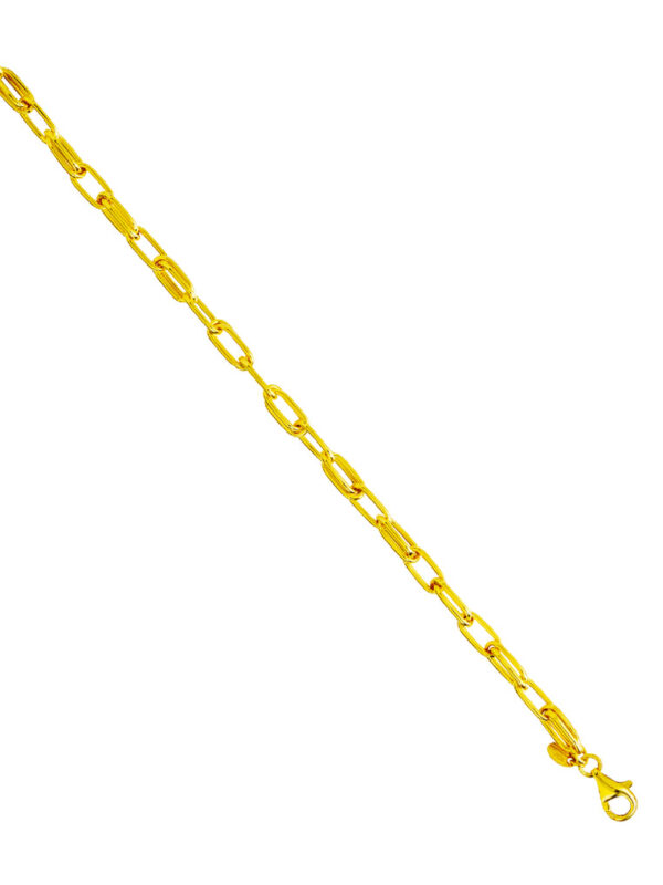 TOMEI Infinity Buckle Bracelet, Yellow Gold 916