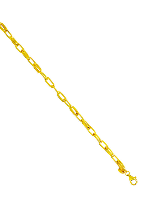 TOMEI Infinity Buckle Bracelet, Yellow Gold 916