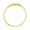 TOMEI Bead Bangle For Kid, Yellow Gold 916