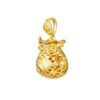 TOMEI Harmonious Pendant, Yellow Gold 916