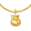 TOMEI Harmonious Pendant, Yellow Gold 916