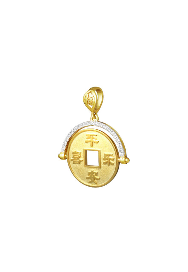 TOMEI Pendant Of Dream Comes True, Yellow Gold 916