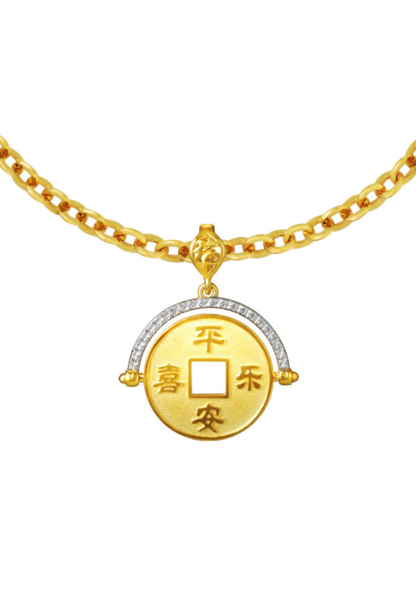 TOMEI Pendant Of Dream Comes True, Yellow Gold 916