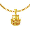 TOMEI Fortune Cat Abacus Pendant, Yellow Gold 916