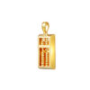 TOMEI Gold Bar Abacus Pendant, Yellow Gold 916