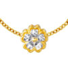 TOMEI Chomel Five-Leaves Clover Charm, Yellow Gold 916