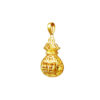 TOMEI Money Bag Abacus Pendant, Yellow Gold 916