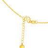 TOMEI Green Hulu Necklace, Yellow Gold 999 (5G)
