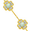 TOMEI Diamond Cut Collection Bracelet, Yellow Gold 916