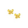 TOMEI Butterfly Earrings, Yellow Gold 916